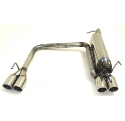 Escape Trasero Con Salida De Escape Izquierdo Y Derecho Friedrich Mitsubishi Colt Cz3 Z30 3-Puertas  Desde Año: 2005  1.1l 55kw