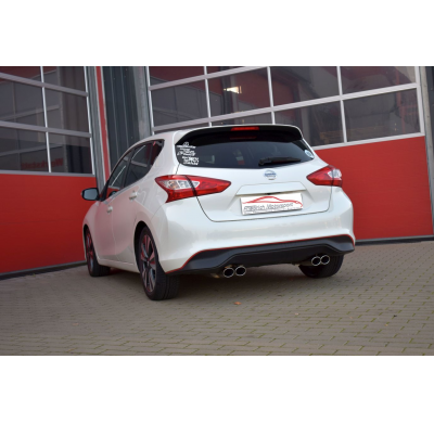 Escape Trasero Con Salida De Escape Izquierdo Y Derecho Friedrich Nissan Pulsar C13  Año: 10/2014-06/2018  1.6 Dig-T 140kw