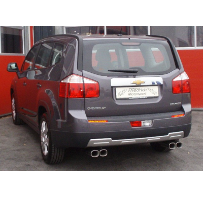 Escape Trasero Con Salida De Escape Izquierdo Y Derecho Friedrich Chevrolet Orlando  Desde Año: 2010  1.8l 104kw