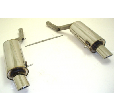 Escape Trasero Con Salida De Escape Izquierdo Y Derecho Friedrich Audi A6 4b Quattro  Año: 2001-2004 (Con Corte En El Faldon Tra