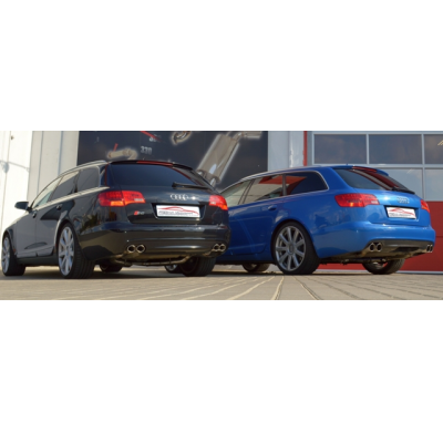 Escape Trasero Con Salida De Escape Izquierdo Y Derecho Friedrich Audi S6 4f Quattro  Año: 03/2006-12/2010 Sedan & Avant  5.2l V