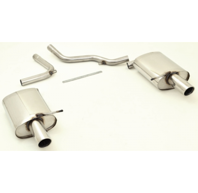 Escape Trasero Con Salida De Escape Izquierdo Y Derecho Friedrich Audi A4 B6 (8e/8h) 2wd  Año: 2000-2004 Sedan & Avant  1.6l 75k