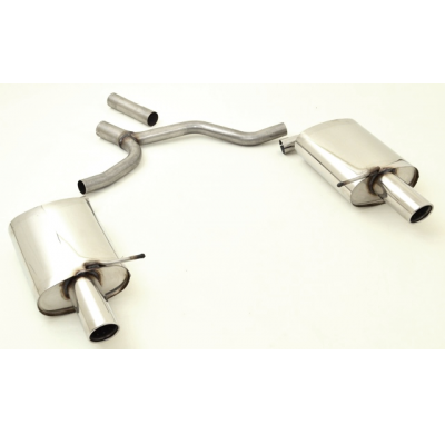 Escape Trasero Con Salida De Escape Izquierdo Y Derecho Friedrich Audi A4 B6 (8e/8h) 2wd  Año: 2000-2004 Sedan & Avant  1.6l 75k