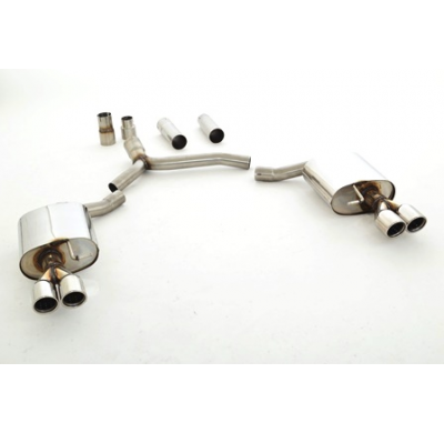 Escape Trasero De 76 Mm Con Salida De Escape Izquierdo Y Derecho Friedrich Audi A4 B8 (8k) 2wd & Quattro  Año: 09/2007-05/2015 A