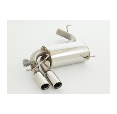 Escape Trasero De 76 Mm Con Control De Solapa Friedrich Audi A3 8p Sportback Quattro  Año: 2004-2009  3.2l V6 184kw