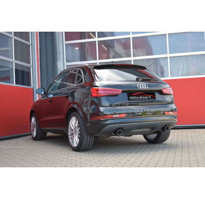 Escape Trasero De 76 Mm Con Salida De Escape Izquierdo Y Derecho Friedrich Audi Q3 8u Quattro  Año: 11/2014-06/2018  2.0l Tfsi 1