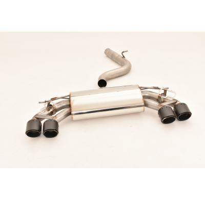 Escape Trasero De 76 Mm Con Salida De Escape Izquierdo Y Derecho Con Control De Aleta Original Friedrich Audi S3 8v 3-Puertas Qu