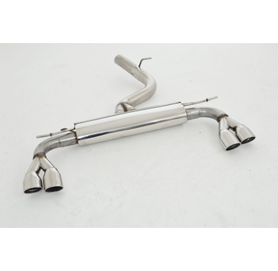 Escape Trasero De 76 Mm Con Salida De Escape Izquierdo Y Derecho Friedrich Audi A3 8v 3-Puertas Quattro  Desde Año: 2012  1.8l T