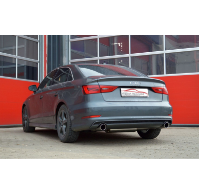 Escape Trasero Con Salida De Escape Izquierdo Y Derecho Friedrich Audi A3 8v Sedan 2wd  Desde Año: 2013  1.4l Tfsi 92/103/110kw