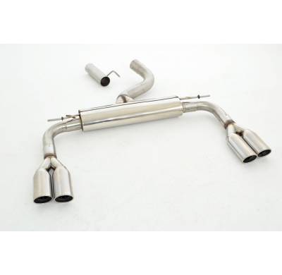 Escape Trasero De 76 Mm Con Salida De Escape Izquierdo Y Derecho Friedrich Audi A3 8v Sedan Quattro  Desde Año: 05/2016  2.0l Tf