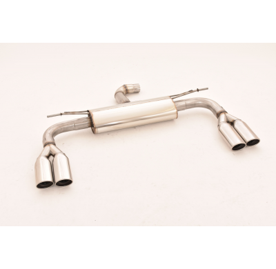 Escape Trasero Con Salida De Escape Izquierdo Y Derecho Friedrich Audi A3 8v Cabrio Quattro  Desde Año: 01/2014  2.0l Tdi 110/13