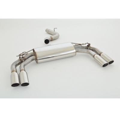 Escape Trasero De 76 Mm Con Salida De Escape Izquierdo Y Derecho Con Control De Aleta Original Friedrich Audi S3 8v Cabrio Quatt