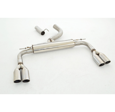 Escape Trasero De 76 Mm Con Salida De Escape Izquierdo Y Derecho Friedrich Audi A3 8v Cabrio Quattro  Desde Año: 05/2016  2.0l T