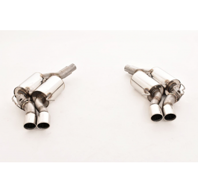 Escape Trasero De 2x76 Mm Con Salida De Escape Izquierdo Y Derecho Friedrich Audi S6 4g Sedan & Avant Quattro  Desde Año: 04/201