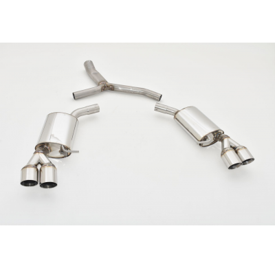 Escape Trasero De 76 Mm Con Salida De Escape Izquierdo Y Derecho Friedrich Audi A5 B9 (F5/B8) Coupe & Cabrio Quattro  Año: 06/20