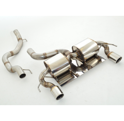 Escape Trasero De 76 Mm Con Salida De Escape Izquierdo Y Derecho Friedrich Opel Corsa D Opc  Desde Año: 2007  1.6l Turbo 141kw