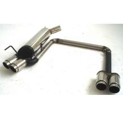 Escape Trasero Con Salida De Escape Izquierdo Y Derecho Friedrich Opel Corsa C  Año: 2000-2006  1.0l 12v 43/44kw / 1.2l 16v 55/5