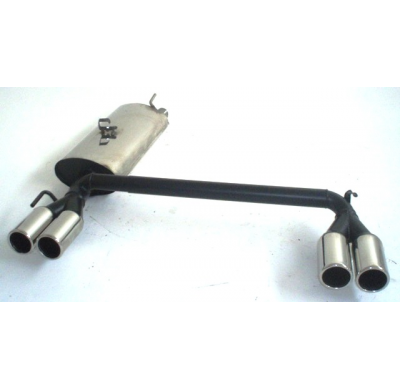 Escape Trasero Con Salida De Escape Izquierdo Y Derecho Friedrich Opel Astra F  Año: 91-98 Cabrio  1.4l 60kw / 1.6l 52/55kw / 1.