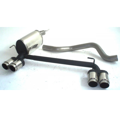 Escape Trasero Con Salida De Escape Izquierdo Y Derecho Friedrich Opel Meriva a Opc  Año: 2005-2010  1.6l 16v Turbo 132kw