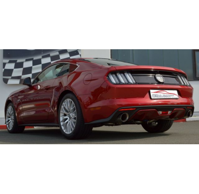 Escape Trasero De 76 Mm Con Salida De Escape Izquierdo Y Derecho Con Control De Solapa Friedrich Ford Mustang Vi Coupe  Desde Añ