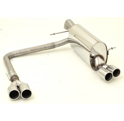 Escape Trasero Con Salida De Escape Izquierdo Y Derecho Friedrich Ford Fiesta Ja8 Facelift  Desde Año: 01/2013  1.0l 48/59kw / 1