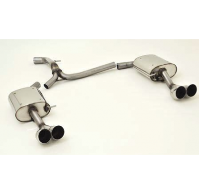 Escape Trasero Con Salida De Escape Izquierdo Y Derecho Friedrich Ford Mondeo (Ba7)  Año: 12/2010-08/2014 Hatchback  1.6l Ecoboo