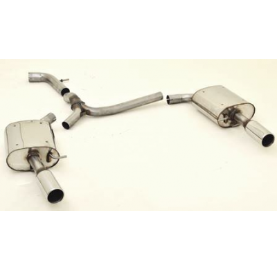 Escape Trasero Con Salida De Escape Izquierdo Y Derecho Friedrich Ford Mondeo (Ba7)  Año: 05/2010-08/2014 Hatchback  2.0l Ecoboo