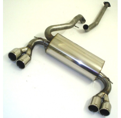 Escape Trasero Con Salida De Escape Izquierdo Y Derecho Friedrich Ford Kuga  Año: 2008-2012 2wd & Awd  2.0l Tdci 100/103/120kw