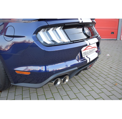 Escape Trasero De 76 Mm Con Salida De Escape Izquierdo Y Derecho Friedrich Ford Mustang Vi Coupe & Cabrio  Desde Año: 06/2017  5