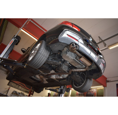 Escape Trasero De 76 Mm Friedrich Bmw 1er F20/F21  Año: 01/2015-2019 3-/5-Puertas  125d 165kw (No Valido Para Coches Con Bola Re