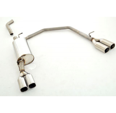 Escape Trasero Con Salida De Escape Izquierdo Y Derecho Friedrich Vw Bora  Año: 98-2004 Sedan & Variant (2wd)  1.4l 16v 55kw / 1