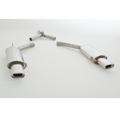 Escape Trasero Con Salida De Escape Izquierdo Y Derecho Friedrich Vw T4 Bus  Año: 90- 2003 Modelo Corto (2wd)  1.9l D 44kw / 1.9