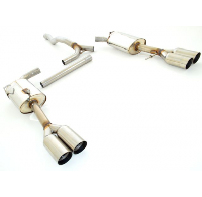 Escape Trasero Con Salida De Escape Izquierdo Y Derecho Friedrich Vw T5 Bus  Desde Año: 2003 Modelo Corto (2wd)  1.9l Tdi 62/63/