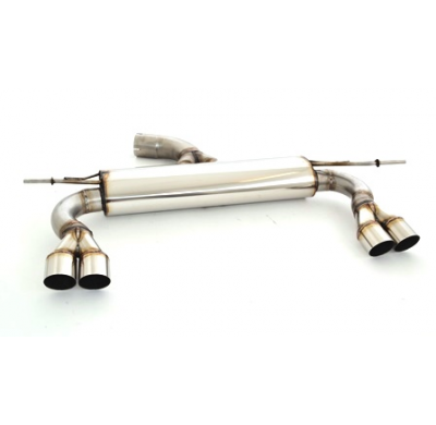 Escape Trasero De 76 Mm Con Salida De Escape Izquierdo Y Derecho Friedrich Vw Golf V Gti + Edition 30 / Gt  Año: 2004-2008 2wd