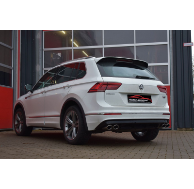 Escape Trasero De 76 Mm Con Salida De Escape Izquierdo Y Derecho Friedrich Vw Tiguan Ii 4motion  Año: 01/2016-08/2018  2.0l Tsi