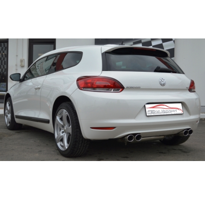 Escape Trasero Con Salida De Escape Izquierdo Y Derecho Friedrich Vw Scirocco Iii  Desde Año: 04/2014  1.4l Tsi 92kw