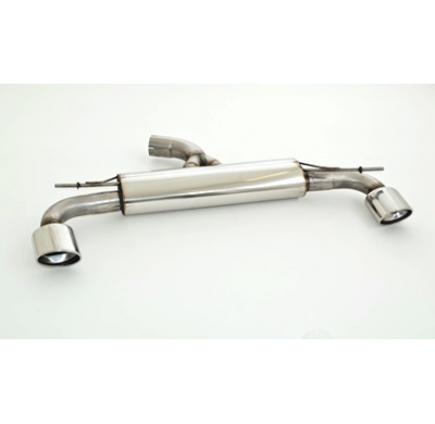 Escape Trasero De 76 Mm Con Salida De Escape Izquierdo Y Derecho Friedrich Vw Scirocco Iii R  Año: 12/2009-04/2014  2.0l Tsi 195