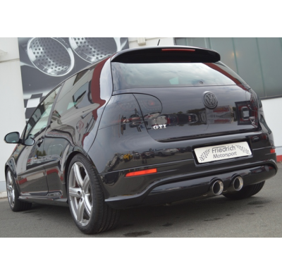Escape Trasero De 76 Mm Con Salida De Escape Izquierdo Y Derecho Friedrich Vw Golf Vi Gti + Edition 35  Desde Año: 2009 2wd  2.0
