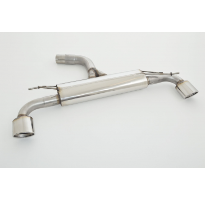 Escape Trasero De 76 Mm Con Salida De Escape Izquierdo Y Derecho Friedrich Vw Golf Vi R Cabrio  Año: 02/2013-2015 2wd  2.0l Tsi