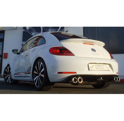 Escape Trasero Con Salida De Escape Izquierdo Y Derecho Friedrich Vw Beetle 5c  Año: 06/2011-05/2013  2.0l Tsi 147kw