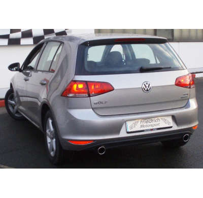 Escape Trasero Con Salida De Escape Izquierdo Y Derecho Friedrich Vw Golf Vii  Año: 08/2012-04/2014 2wd  1.6l Tdi 77kw