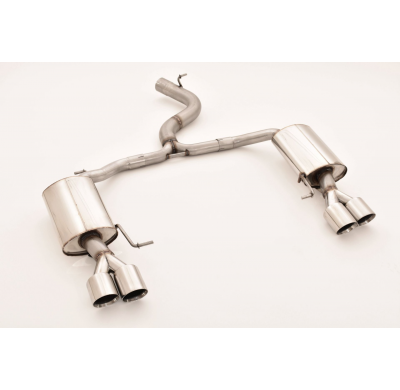 Escape Trasero De 76 Mm Con Salida De Escape Izquierdo Y Derecho Friedrich Vw Golf Vii Variant  Desde Año: 2017 4motion  R 2.0l