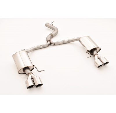 Escape Trasero De 76 Mm Con Salida De Escape Izquierdo Y Derecho Friedrich Vw Golf Vii Variant  Año: 01/2015-2017 4motion  R 2.0