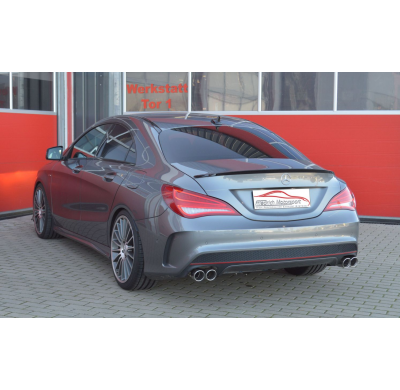 Escape Trasero De 76 Mm Con Salida De Escape Izquierdo Y Derecho Friedrich Mercedes C/X117 Cla-Klasse Coupe & Shooting Brake  Añ