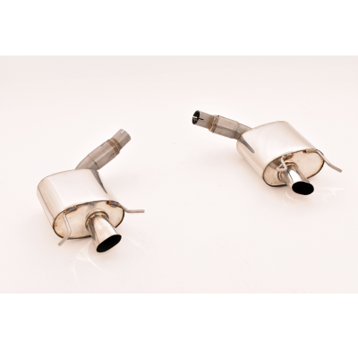 Escape Trasero De 2x76 Mm Con Salida De Escape Izquierdo Y Derecho Friedrich Mercedes A/C207 E-Klasse Coupe & Cabrio 2wd  Desde