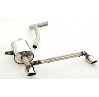 Escape Trasero Con Salida De Escape Izquierdo Y Derecho Friedrich Renault Megane Iii (Typ Z) Coupe  5-Puertas Incluido Gt  Desde