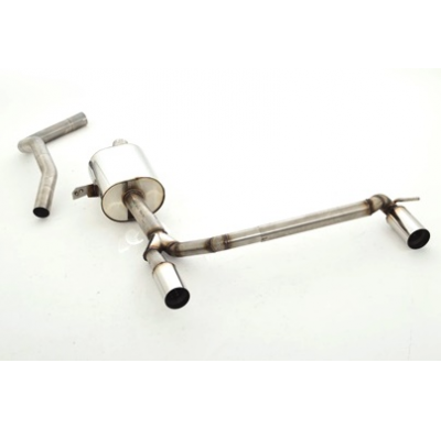 Escape Trasero Con Salida De Escape Izquierdo Y Derecho Friedrich Renault Megane Iii (Typ Z) Cabrio (Cc) Incluido Gt  Desde Año: