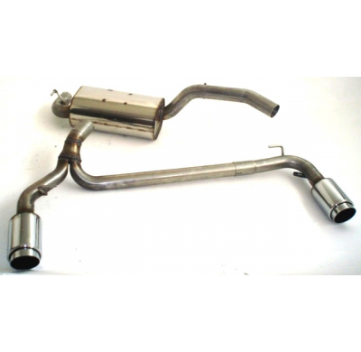 Escape Trasero Con Salida De Escape Izquierdo Y Derecho Friedrich Mazda 3 (Bl) Hatchback  Desde Año: 2009 1.6l Mzr 77kw / 1.6l M