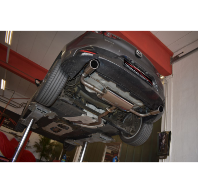 Escape Trasero Con Salida De Escape Izquierdo Y Derecho Friedrich Mazda 3 (Bp) 5-Puertas 2wd  Desde Año: 03/2019 Skyactiv-G 2.0m