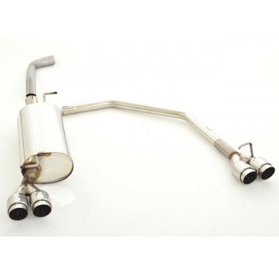 Escape Trasero Con Salida De Escape Izquierdo Y Derecho Friedrich Seat Leon 1m  Año: 2000-2005  1.4l 16v 55kw / 1.6l 74kw / 1.6l